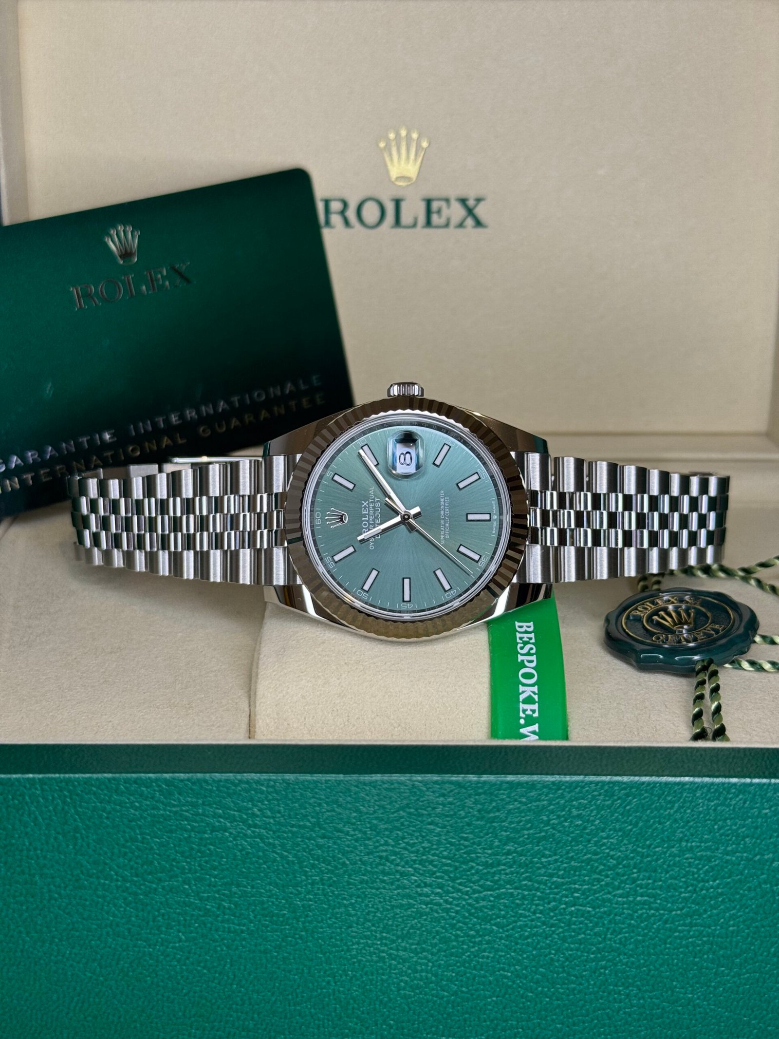 Rolex Datejust 41 «Mint Green» - Image 6